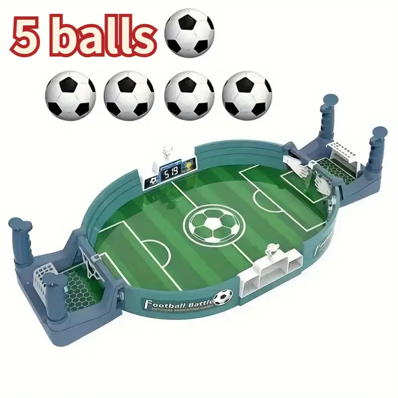 Minifutbolín de Mesa Portátil - Juego Interactivo Familiar