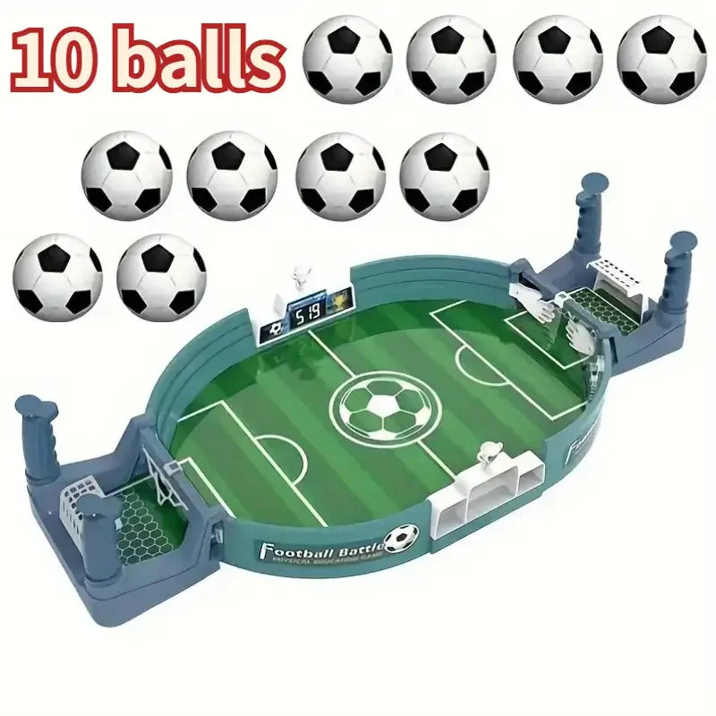 Minifutbolín de Mesa Portátil - Juego Interactivo Familiar