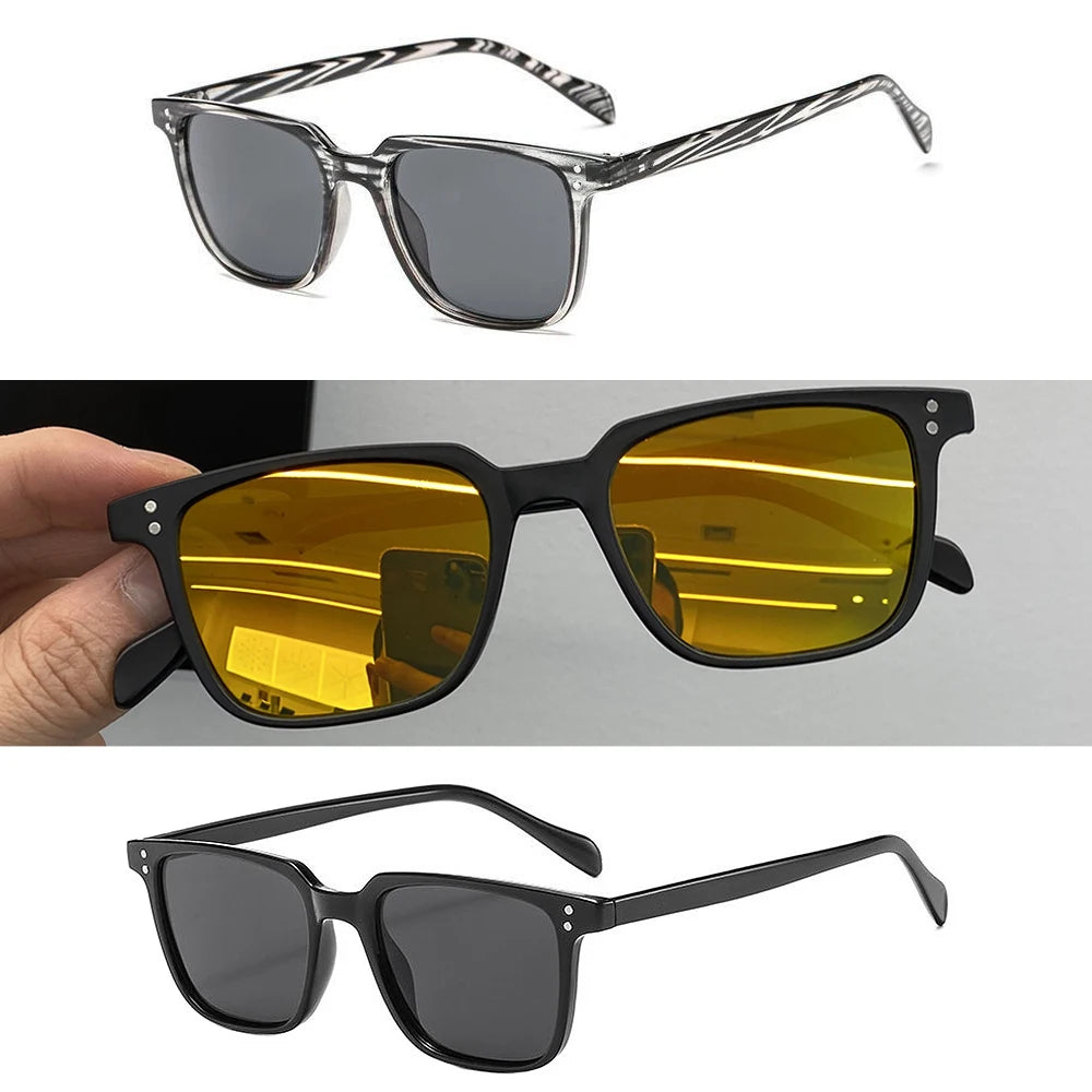 Rectangle Sunglasses Women Men Polygon Vintage Brand Designer Square Sun Glasses for Women Shades Female Eyewear Unisex Glasses