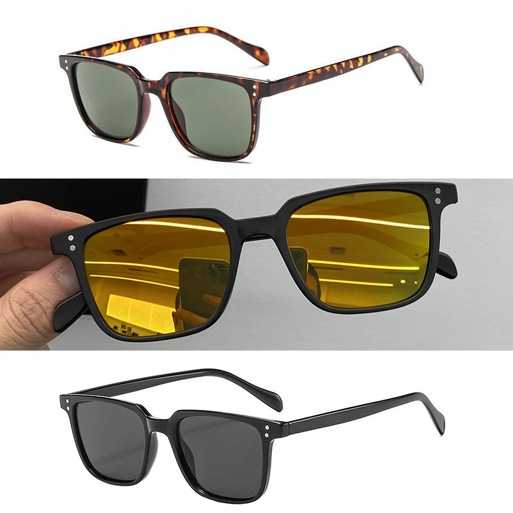 Rectangle Sunglasses Women Men Polygon Vintage Brand Designer Square Sun Glasses for Women Shades Female Eyewear Unisex Glasses