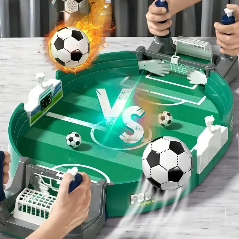 Minifutbolín de Mesa Portátil - Juego Interactivo Familiar
