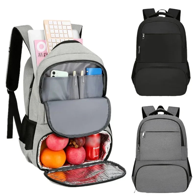 Mochila con aislante térmico para comidas y bebidas